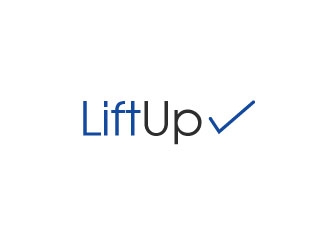 Lift Up (check mark) logo design by pixelour