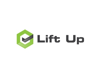 Lift Up (check mark) logo design by lorand