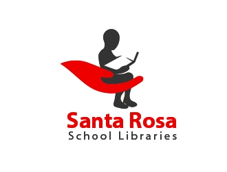 Santa Rosa School Libraries logo design by IamSoya