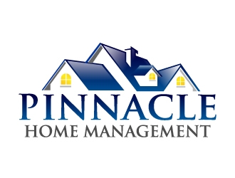 Pinnacle Home Management logo design by jaize