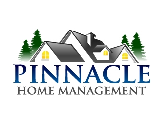 Pinnacle Home Management logo design by jaize
