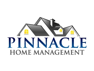 Pinnacle Home Management logo design by jaize