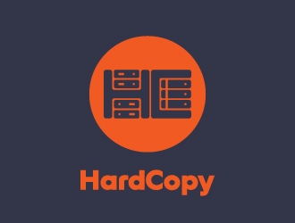 HardCopy logo design by kenartdesigns