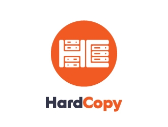 HardCopy logo design by kenartdesigns