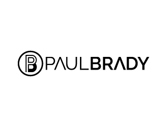 Paul Brady  logo design by jaize