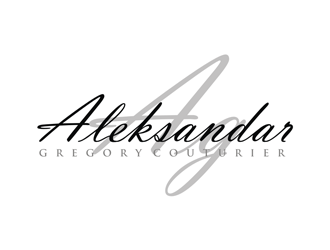 Aleksandar Gregory Couturier logo design by EkoBooM