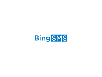 BingSMS or BingSMS.com logo design by EkoBooM