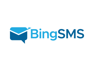 BingSMS or BingSMS.com logo design by lexipej