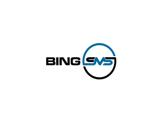 BingSMS or BingSMS.com logo design by rief