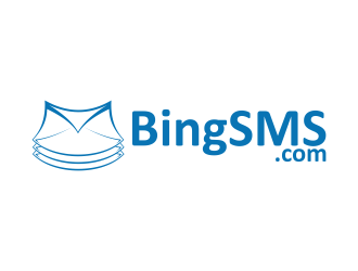 BingSMS or BingSMS.com logo design by rykos