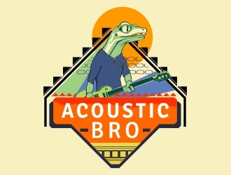 AcousticBro logo design by HannaAnnisa