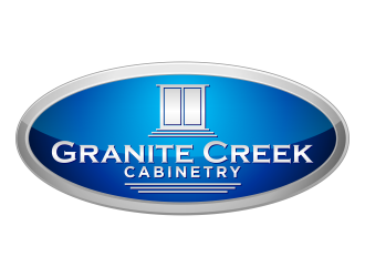 Granite Creek Cabinetry  logo design by rykos