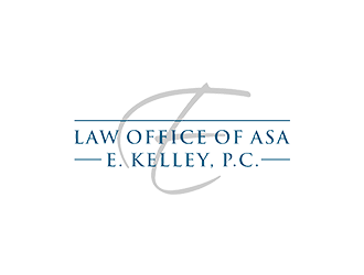 Law Office of Asa E. Kelley, P.C. logo design by checx