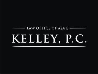 Law Office of Asa E. Kelley, P.C. logo design by Franky.