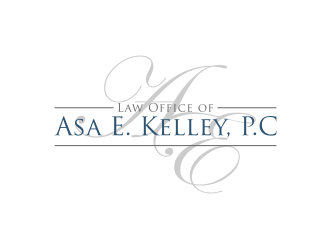Law Office of Asa E. Kelley, P.C. logo design by Landung