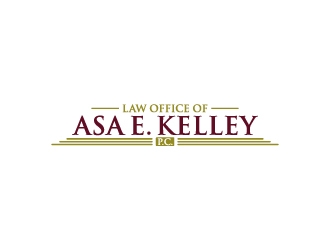 Law Office of Asa E. Kelley, P.C. logo design by zoki169
