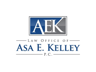 Law Office of Asa E. Kelley, P.C. logo design by labo