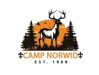 Camp Norwid logo design by IamSoya