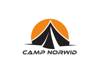 Camp Norwid logo design by giphone