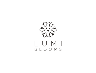 Lumi Blooms  logo design by mbamboex