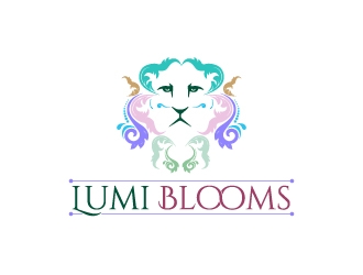 Lumi Blooms  logo design by uttam