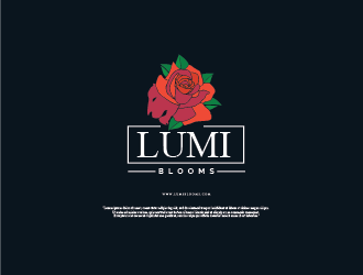 Lumi Blooms  logo design by macobex