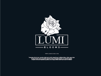 Lumi Blooms  logo design by macobex