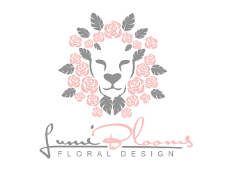 Lumi Blooms  logo design by coco