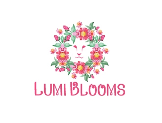 Lumi Blooms  logo design by gilkkj