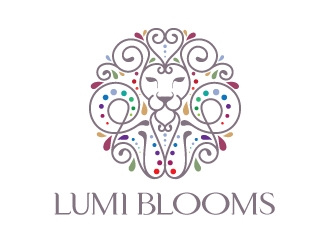 Lumi Blooms  logo design by artbitin