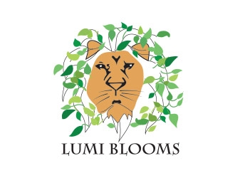 Lumi Blooms  logo design by not2shabby