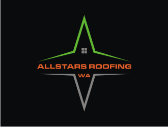 AllStars Roofing WA logo design by savana