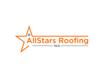 AllStars Roofing WA logo design by hoqi