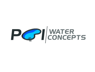 Pool Water Concepts  logo design by nexgen