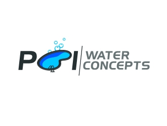 Pool Water Concepts  logo design by nexgen