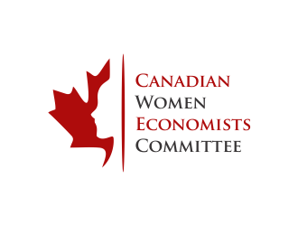 Canadian Women Economists Committee  (CWEC)  Comité des Femmes Économistes Canadiennes (CoWEC) logo design by oke2angconcept
