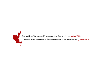 Canadian Women Economists Committee  (CWEC)  Comité des Femmes Économistes Canadiennes (CoWEC) logo design by hoqi
