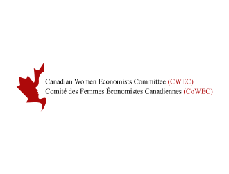 Canadian Women Economists Committee  (CWEC)  Comité des Femmes Économistes Canadiennes (CoWEC) logo design by hoqi