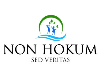 Non Hokum Sed Veritas logo design by jetzu