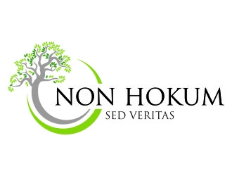 Non Hokum Sed Veritas logo design by jetzu