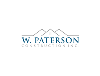 W. Paterson Construction Inc. logo design by bomie