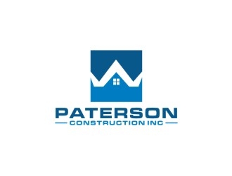 W. Paterson Construction Inc. logo design by bricton
