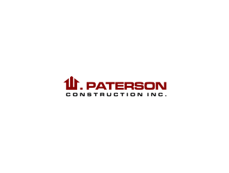 W. Paterson Construction Inc. logo design by mbamboex