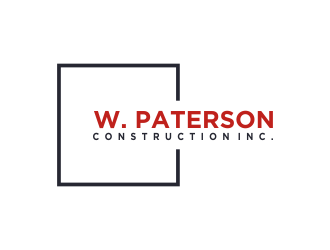 W. Paterson Construction Inc. logo design by Orino