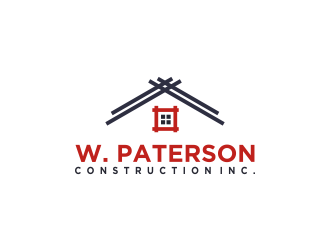 W. Paterson Construction Inc. logo design by Orino