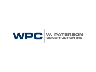 W. Paterson Construction Inc. logo design by labo