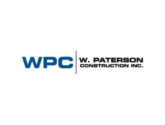 W. Paterson Construction Inc. logo design by labo