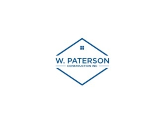 W. Paterson Construction Inc. logo design by narnia