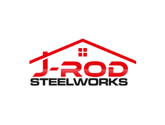 J-Rod Steelworks  logo design by BintangDesign