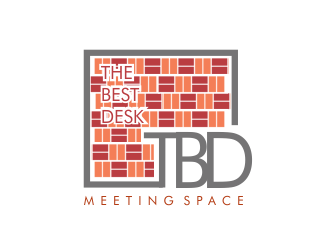 TBD (the best desk) Meeting Space logo design by Greenlight